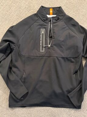 Mens NWOT size Large PETER MILLAR 1/4 zip
